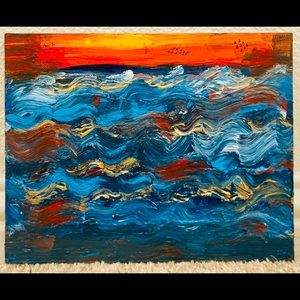 Sunset waves 🌊🌊